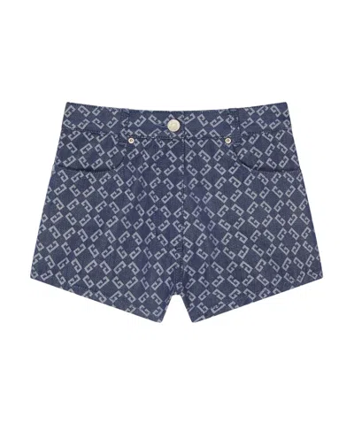 Givenchy Shorts Logo In Blue