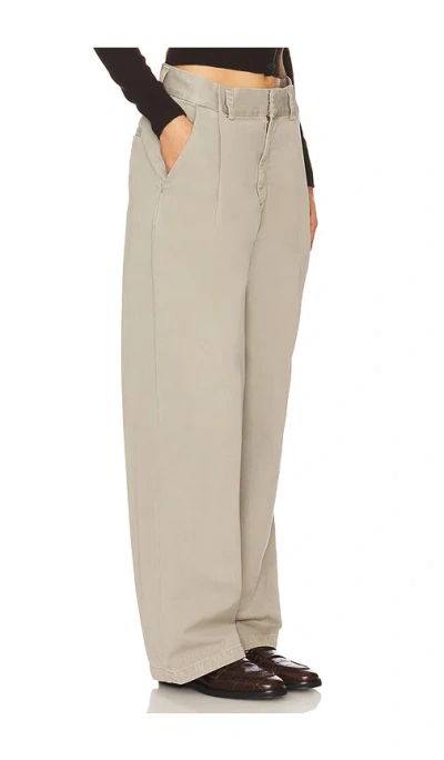 Agolde Sefton High-rise Barrel-leg Pants In Neutral
