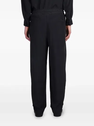 Attachment Straight-leg Trousers In Black