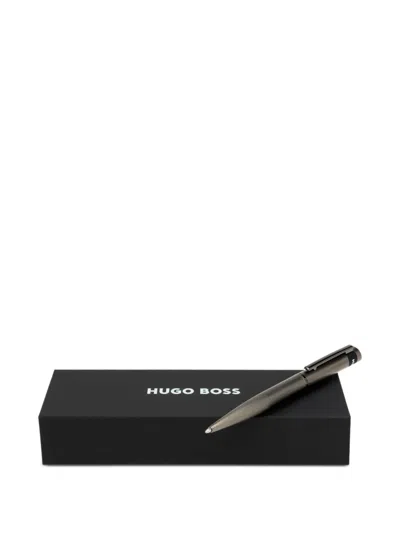 Hugo Boss Loop Diamond Pen In Black