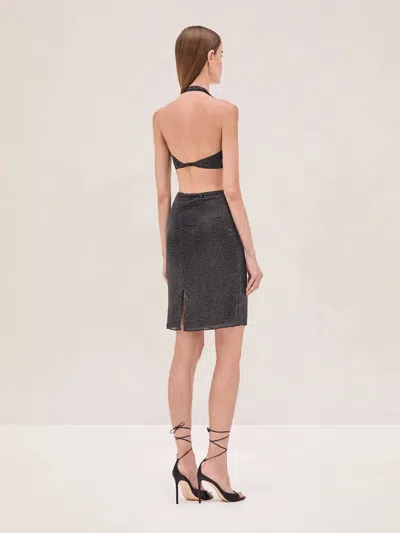 Alexis Lotte Top In Nero Dot
