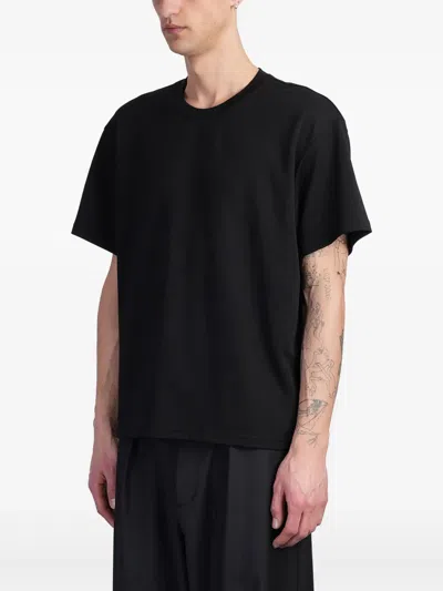 Attachment Cotton T-shirt In Black