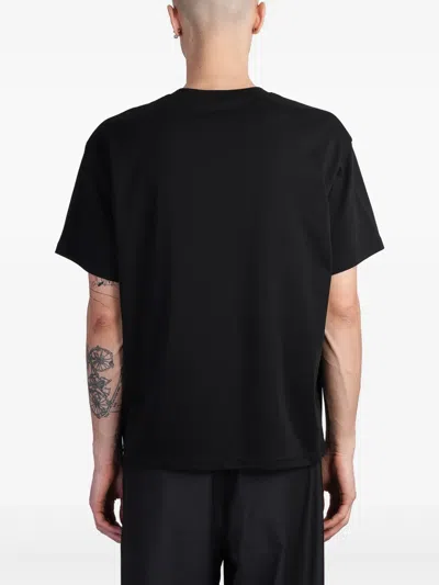 Attachment Cotton T-shirt In Black