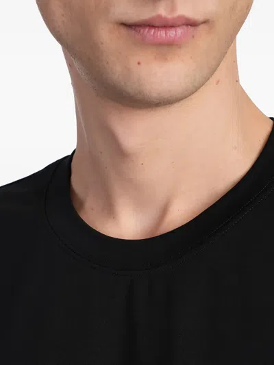 Attachment Cotton T-shirt In Black