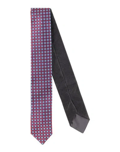 Canali Man Ties & Bow Ties Red Size - Silk In Red