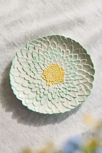 Terrain Painted Flower Side Plate