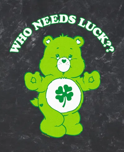 Care Bears Men's Paddy Animal Short Sleeve T-shirt In Black