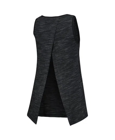 5th & Ocean Women's Black Lafc Athletic Cross Back Tank Top