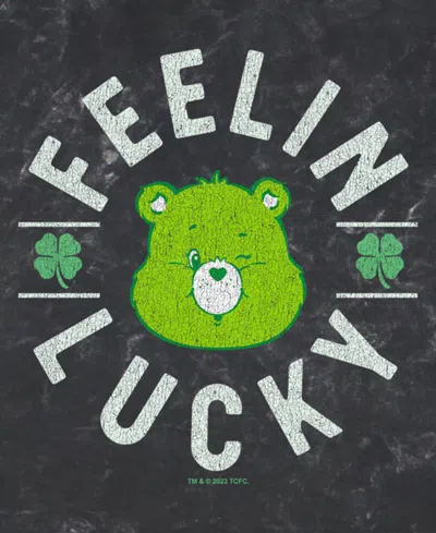 Care Bears Men's Paddy Animal Short Sleeve T-shirt In Black