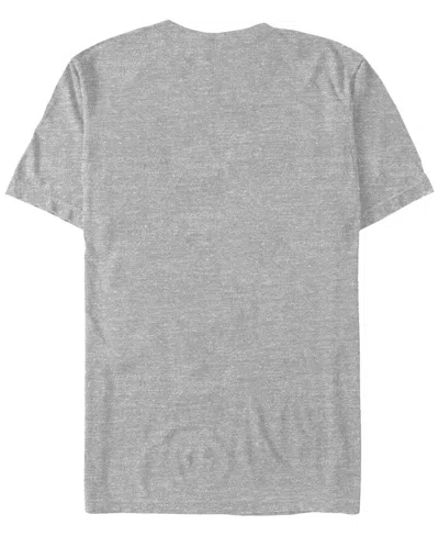 Mickey Classic Men's Vintage Luck Short Sleeve T-shirt In Athletic Heather