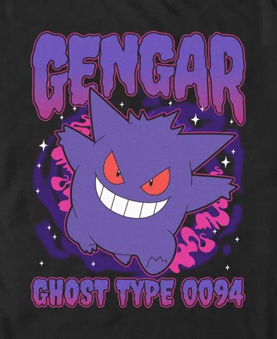 Pokémon Pokemon Gengar Ghost Type 0094  Graphic T-shirt In Black