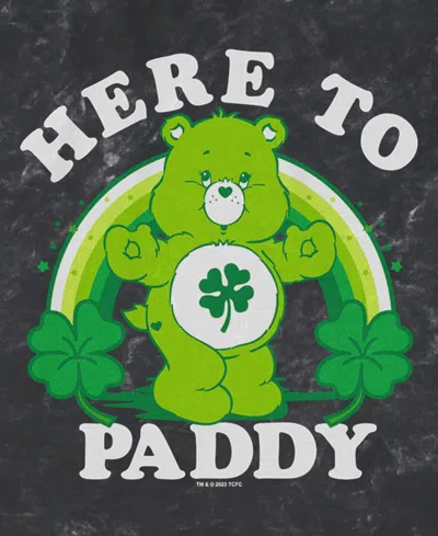 Care Bears Men's Paddy Animal Short Sleeve T-shirt In Black