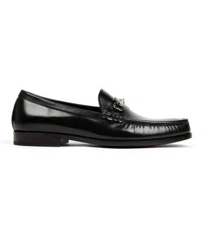 Anthony Veer Torino Bit Loafer In Obsidian Black