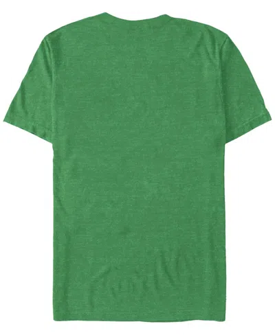 Looney Tunes Men's Looney Team St Pats Short Sleeve T-shirt In Kelly Heather
