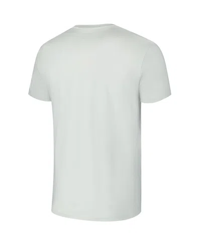 Sportiqe Men's And Women's White Rolling Stones X Golden State Warriors Bingham Collab T-shirt In White