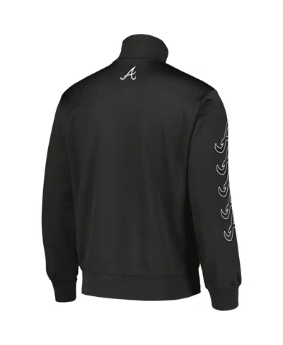 Pleasures Men's Black Detroit Tigers Pitcher Full-zip Track Jacket In Black