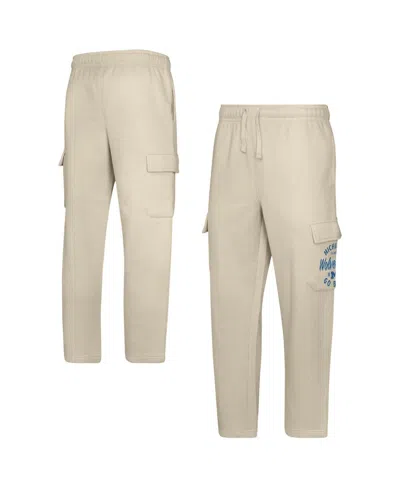 Outerstuff Big Boys And Girls Cream Michigan Wolverines All Around The World Fleece Sweatpants In Cream