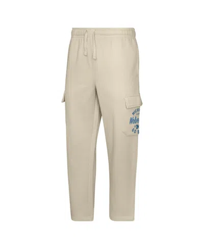 Outerstuff Big Boys And Girls Cream Michigan Wolverines All Around The World Fleece Sweatpants In Cream