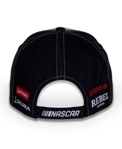 Richard Childress Racing Team Collection Men's White/black Kyle Busch Cheddars Uniform Adjustable Hat In White,black