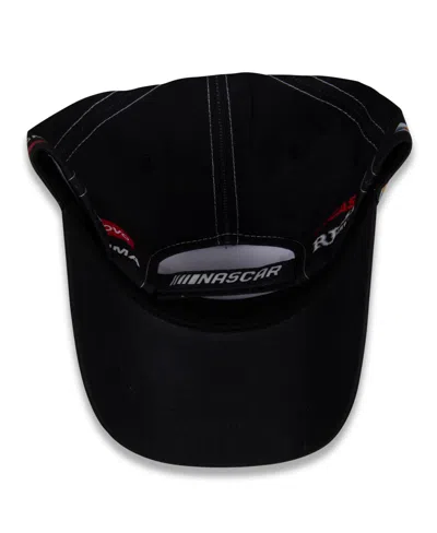 Richard Childress Racing Team Collection Men's White/black Kyle Busch Cheddars Uniform Adjustable Hat In White,black