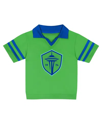 Outerstuff Toddler 2-piece Green Seattle Sounders Fc Charming Dude Top And Short Set In Green