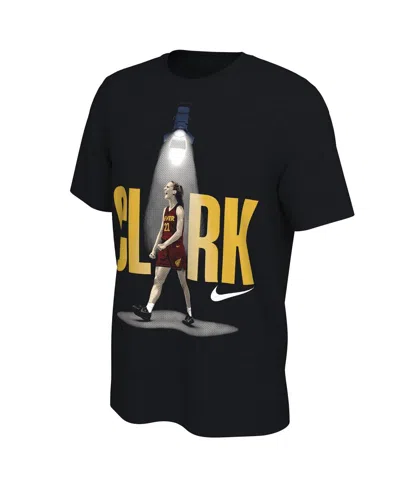 Nike Men's And Women's Caitlin Clark Black Indiana Fever Wnba Summit Player T-shirt In Black