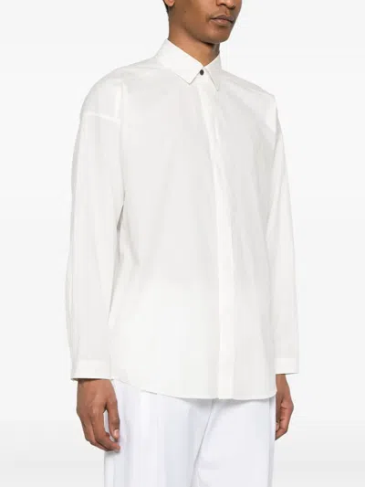 Jan-jan Van Essche Long-sleeve Shirt In White