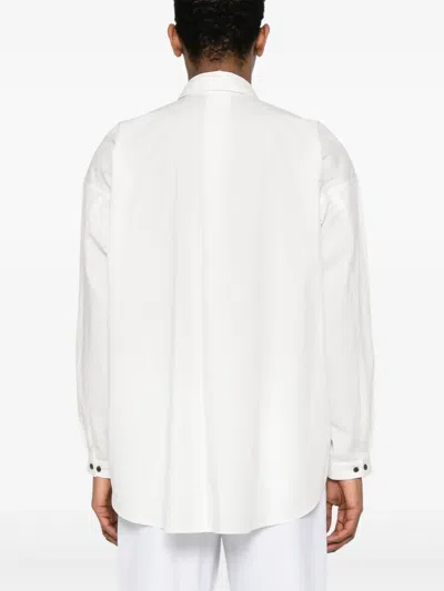 Jan-jan Van Essche Long-sleeve Shirt In White