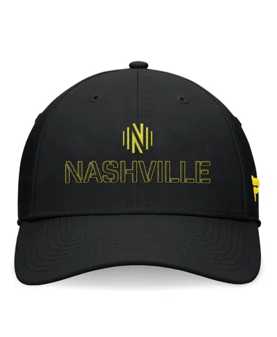Fanatics Men's Black Nashville Sc Stealth Flex Hat In Black