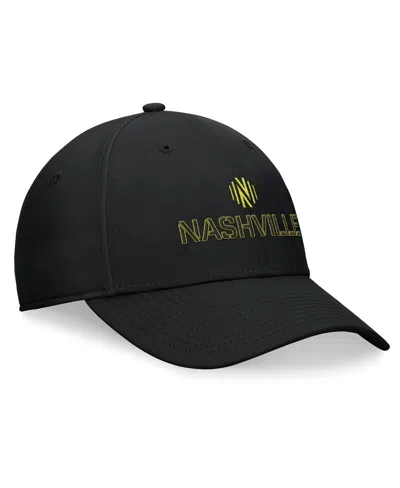 Fanatics Men's Black Nashville Sc Stealth Flex Hat In Black
