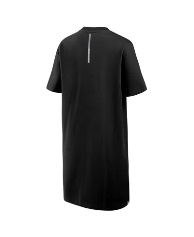 Fanatics Women's Black San Francisco Giants Elements Cotton Dress In Black