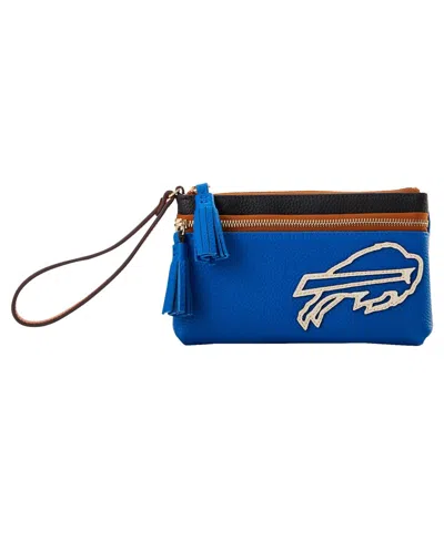 Dooney & Bourke Buffalo Bills Infield Double-zip Wristlet In No Color
