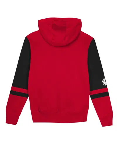 Outerstuff Big Boys And Girls Red Chicago Blackhawks Face Off Full-zip Hoodie In Red