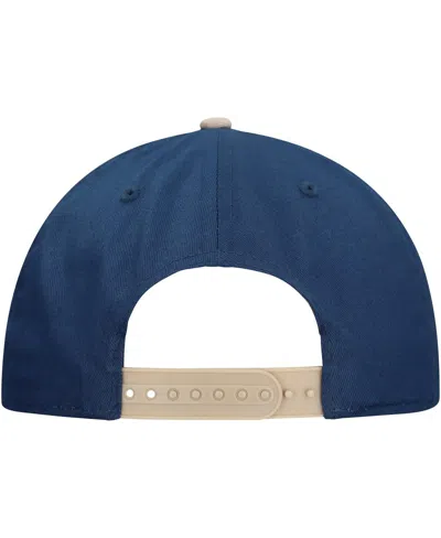 Barstool Golf Men's Navy The Players Tropical Small Patch Rope Snapback Hat In Blue