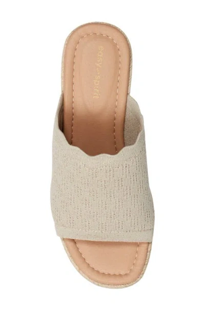 Easy Spirit Womens Samari Wedge Sandals In Neutral
