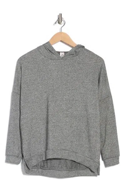 Go Couture Dolman Hoodie Sweatshirt In Charcoal