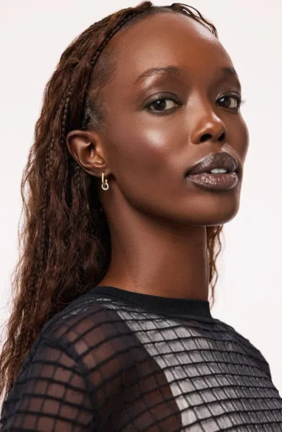 Ana Luisa Solid Gold Eclipse Hoop Set In Gold