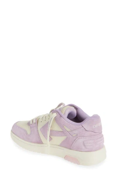 Off-white Off White Women Out Of Office Sneakers In Lavander - Ivory