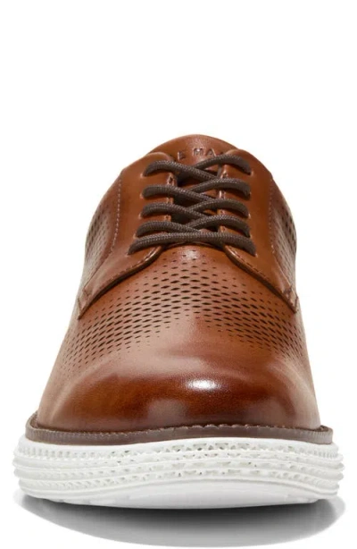 Cole Haan Originalgrand 2.0 Leather Oxfords In Brown