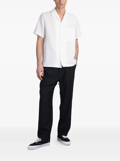 Attachment Shirt In White Polyester In White