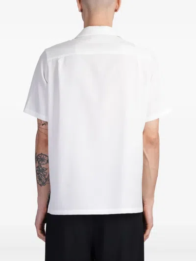 Attachment Shirt In White Polyester In White