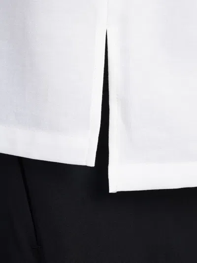 Attachment Shirt In White Polyester In White