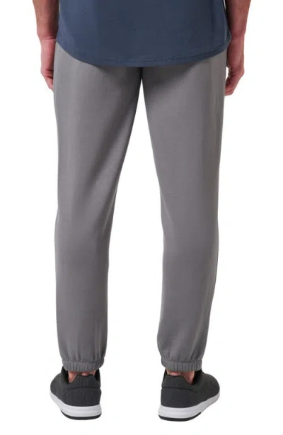 Travismathew Fibercloud Drawstring Joggers In Heather Grey