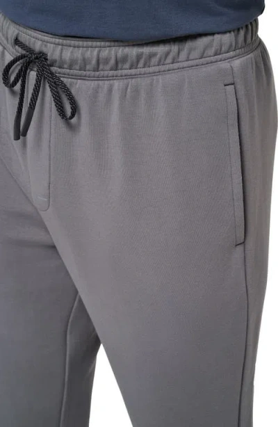 Travismathew Fibercloud Drawstring Joggers In Heather Grey
