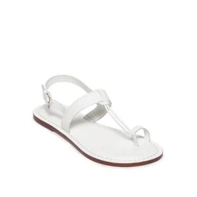 Bernardo Maverick 2 Toe Loop Sandal In White