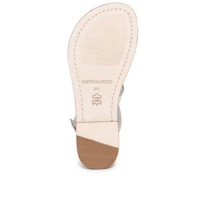 Bernardo Maverick 2 Toe Loop Sandal In White