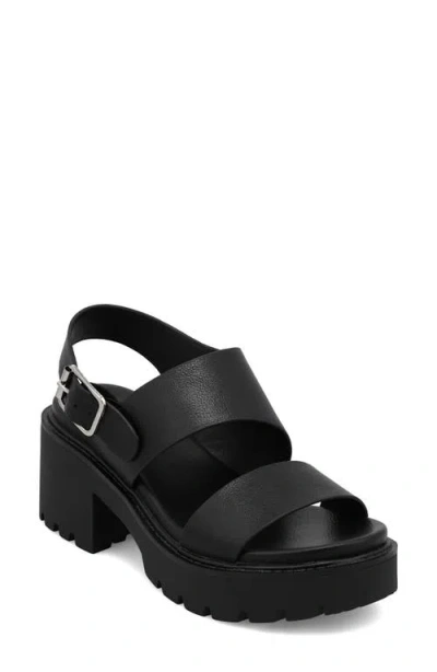 Mia Women's Sheska Block Heel Sandals In Black