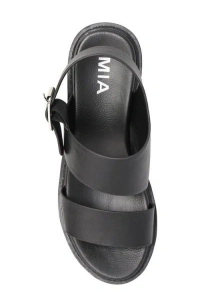 Mia Women's Sheska Block Heel Sandals In Black