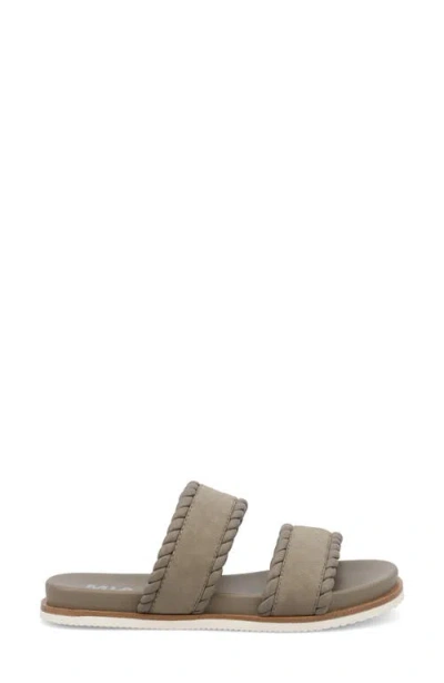Mia Women's Vada Slide Round Toe Sandals In Taupe