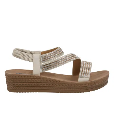 Gc Shoes Ruby Platform Sandal In Gold